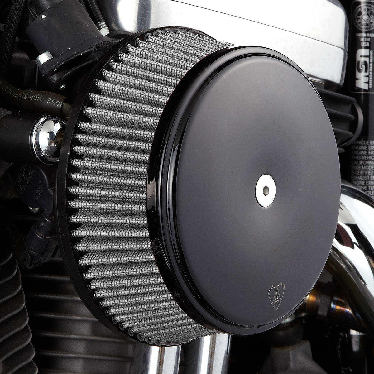 ARLEN NESS Big Sucker* Stage I Air Filter Kit - Wrinkle Black 50-339