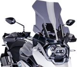 Puig Hi-Tech Parts 6486F Touring Windscreen - 21-1/2" - Dark Smoke - BMW | Street