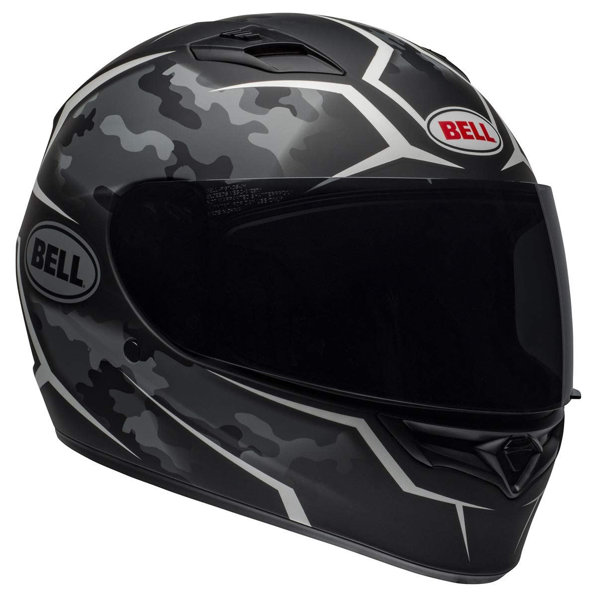 Bell - Qualifier Full Face Helmet - Stealth Camo - Black/Grey/White - XL (Open Box)