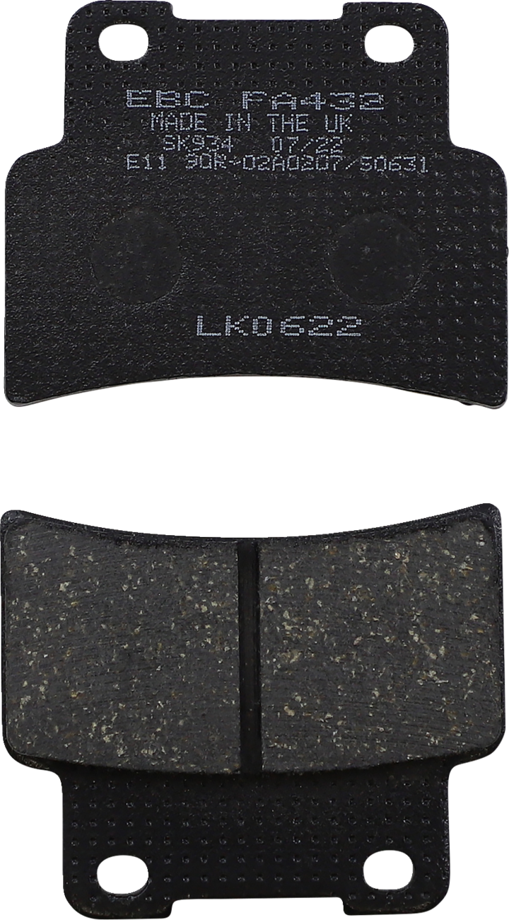 EBC FA Series Sintered Front Brake Pads - FA432 (Aprilia Shiver 750 / Mana 850 / Mana 850 GT 2006–2021)