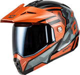 GMAX MD-74 Striker Modular Adventure Helmet | Clear & Mirrored Shields