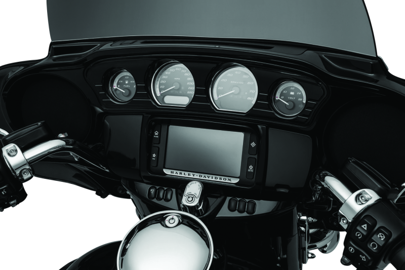 Kuryakyn Switch Panel Acccent 14-Up Touring Models Gloss Black - Cycle City Outdoors