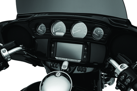 Kuryakyn Switch Panel Acccent 14-Up Touring Models Gloss Black - Cycle City Outdoors