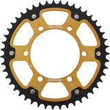 SUPERSPROX RST-486-47-GLD Stealth Rear Sprocket - 47 Tooth - Gold - Kawasaki/Yamaha/Suzuki | Street