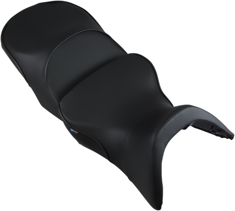 Sargent WS-551-19 World Sport Performance Seat - Black - Carbon FX - Low Front/Standard Rear - R1200 RT '05-'13