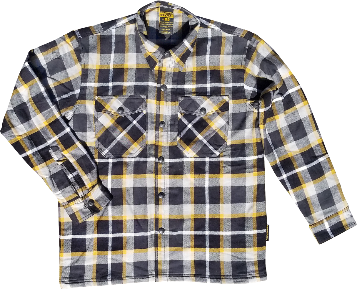 Scorpion - Covert Flannel White/Yellow Sm