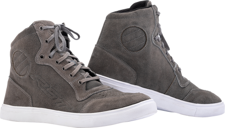Hitop Moto Sneaker Ce Boot Grey Suede  Sz 13