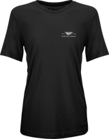 Women's Fly Motto Tee Black Lg - Cycle City Outdoors