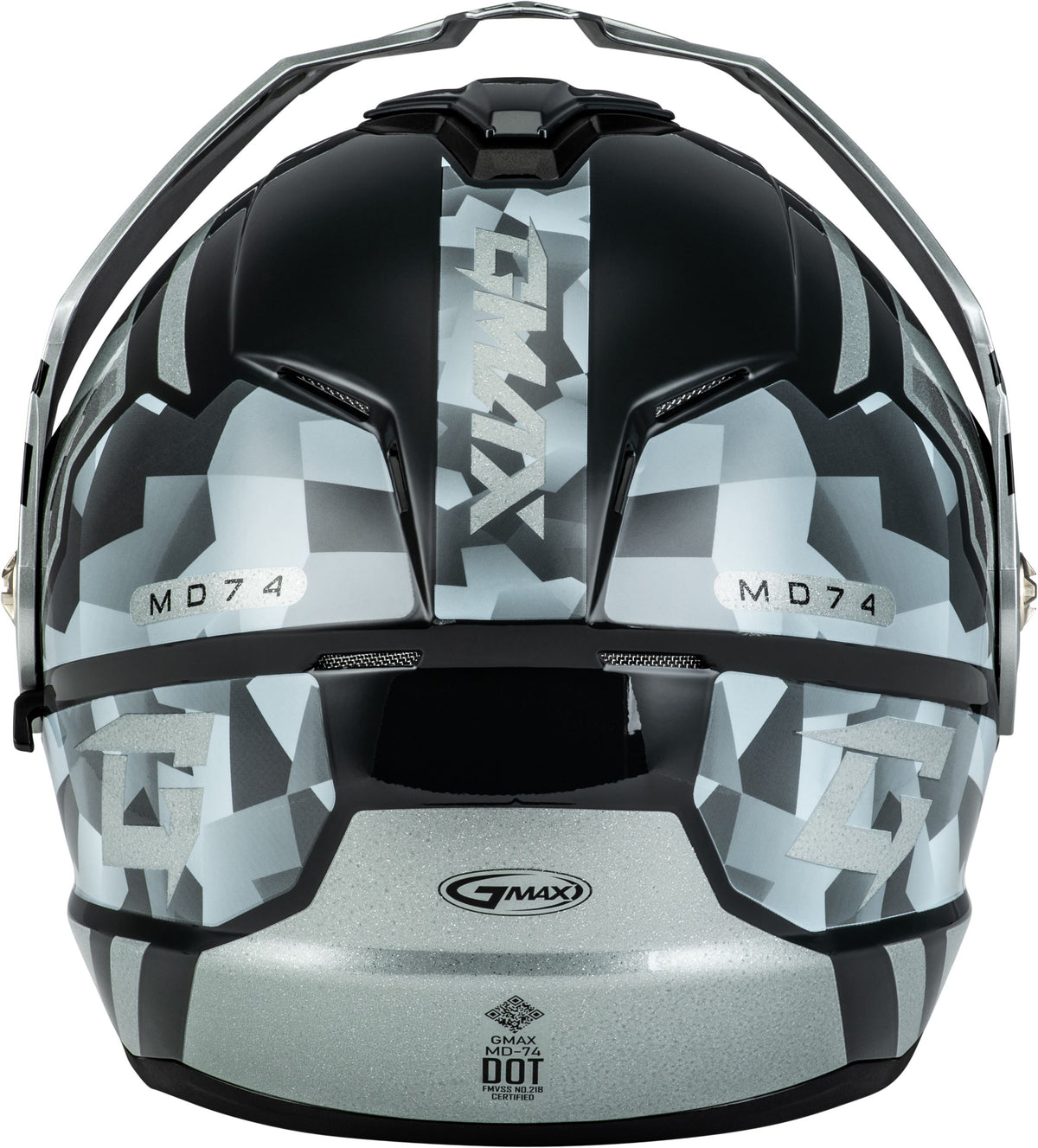 GMAX MD-74 Striker Modular Adventure Helmet | Clear & Mirrored Shields