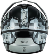 GMAX MD-74 Striker Modular Adventure Helmet | Clear & Mirrored Shields