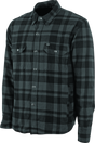 Speed and Strength Black 9 2.0 Moto Shirt Grey - 2XL - Cycle City Outdoors