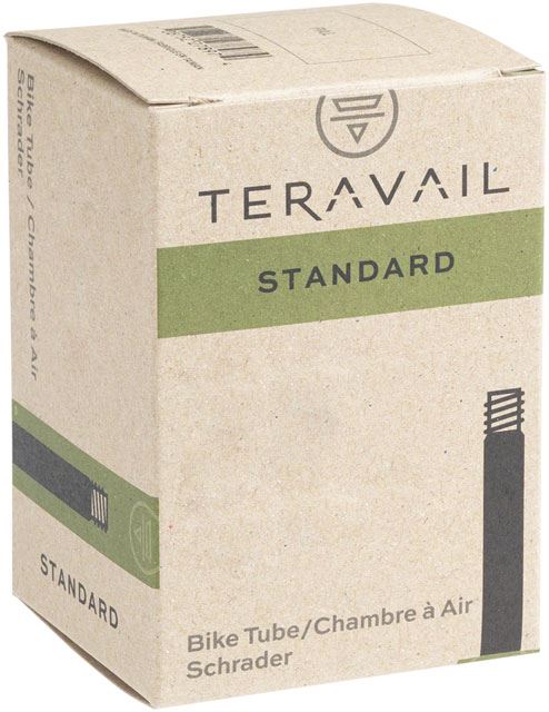 Teravail - Teravail Standard Tube - 26 x 1.75 - 2.35, 48mm Schrader Valve