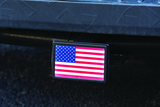 Kuryakyn Freedom Flag LED Hitch Cover Black - Cycle City Outdoors