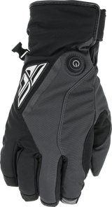 Title Heated Gloves Black/Grey Lg - Cycle City Outdoors