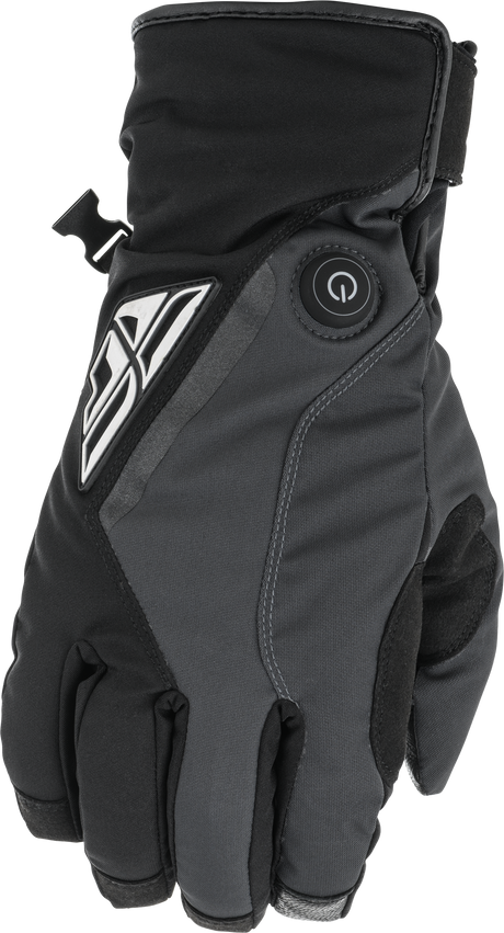 Title Heated Gloves Black/Grey Lg - Cycle City Outdoors