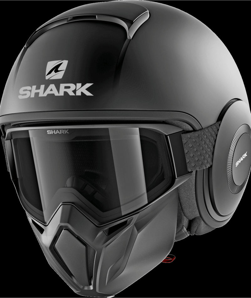 Shark Street Drak Blank Motorcycle Helmet