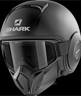 Shark Street Drak Blank Motorcycle Helmet
