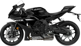 STOMPGRIP 55-14-0099B Tank Grips - Icon - Black - Yamaha - YZF '15-'25 | Street