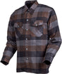 Covert Moto Flannel Black/Brown/Grey Xl