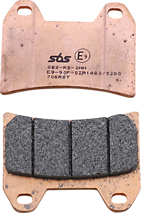 SBS RST Sintered Front Brake Pads - 706RST (Ducati / Moto Guzzi / Victory / Aprilia / KTM / BMW 1997–2025)