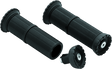 Kuryakyn Riot Universal Grips 7/8in Satin Black - Cycle City Outdoors