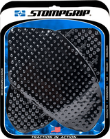 STOMPGRIP 55-10-0019B Tank Grips - Volcano - Black - Honda - CBR/VF '00-'13 | Street