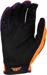 Women's Lite Gloves Neon Coral/Deep Purple Lg - Cycle City Outdoors