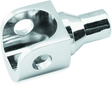 Kuryakyn Female Peg Adapter For 5/8in Square Mounts Chrome (Pair) - Cycle City Outdoors