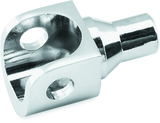 Kuryakyn Female Peg Adapter For 5/8in Square Mounts Chrome (Pair) - Cycle City Outdoors