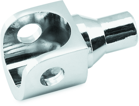 Kuryakyn Female Peg Adapter For 5/8in Square Mounts Chrome (Pair) - Cycle City Outdoors