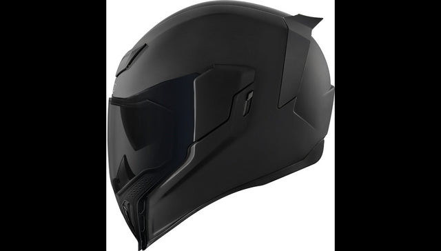 Icon - Airflite Dark Helmet - Black - XL - Cycle City Outdoors