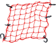 Powertye Mfg. 50151 Cargo Net - Adjustable - 15" x 15" - Red | Adventure/ATV/UTV