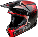 Yth Formula S Carbon Protocol Helmet Black Carbon/Red Yl - Cycle City Outdoors