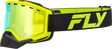 Focus Snow Goggle Black/Hi Vis W/ Gold Mirror/Yellow Lens - Cycle City Outdoors