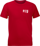 Youth Fly Moto Mind Tee Red Yl - Cycle City Outdoors