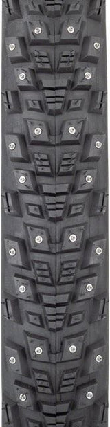 45NRTH Kahva Studded Winter Tire - 29x2.25 Black | 252 Concave Carbide Studs | 60 TPI Tubeless