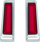 Kuryakyn Tracer L.E.D. Inserts For Saddlebag Supports Chrome - Cycle City Outdoors