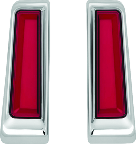 Kuryakyn Tracer L.E.D. Inserts For Saddlebag Supports Chrome - Cycle City Outdoors