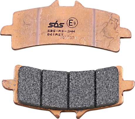 SBS RST Sintered Front Brake Pads - 841RST (Ducati / Suzuki / MV Agusta / Kawasaki / Aprilia / KTM 2007–2025)
