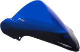Puig Hi-Tech Parts 4826A Race Windscreen - 15-3/8" - Blue - Hayabusa | Street