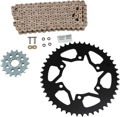 VORTEX CKG6153 Chain and Sprocket Kit - WSS - Gold - Yamaha YZF-R1 | Street
