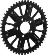 SUPERSPROX RST-7080:49-BLK Stealth Rear Sprocket - 49 Tooth - Black/Black - Big Twin/Sportster | Street