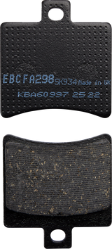 EBC FA Series Organic Base Brake Pads - FA298 (Aprilia RS 125 / Hyosung GT650R 2003–2016)