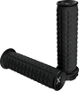 Burly Brand B16-1009TB Hawk Grips - TBW - Black Textured | Street