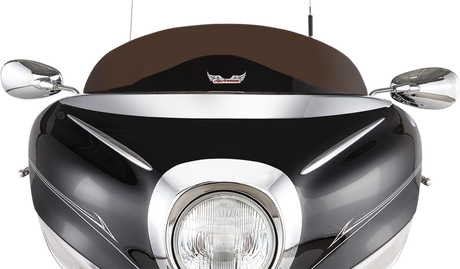 Slipstreamer 93201-25600 Windshield - 6" - Dark Smoke - Star Venture | Street