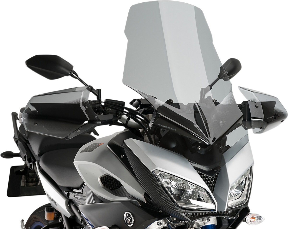 Puig Hi-Tech Parts 7646H New Generation Windscreen - 25" - Smoke - MT09 | Street