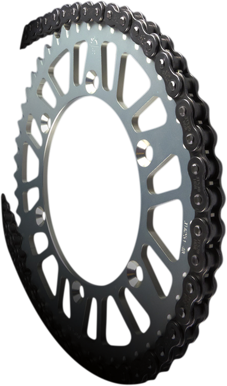 JT CHAINS JTC420HDR140SL 420 HDR - Heavy Duty Drive Chain - Steel - 140 Links | Adventure/Off-Road