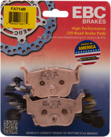 EBC FA-R Series Sintered Rear Left Brake Pads - FA714R (Honda Pioneer 700 / Pioneer 500 / Pioneer 700-4 2014–2024)