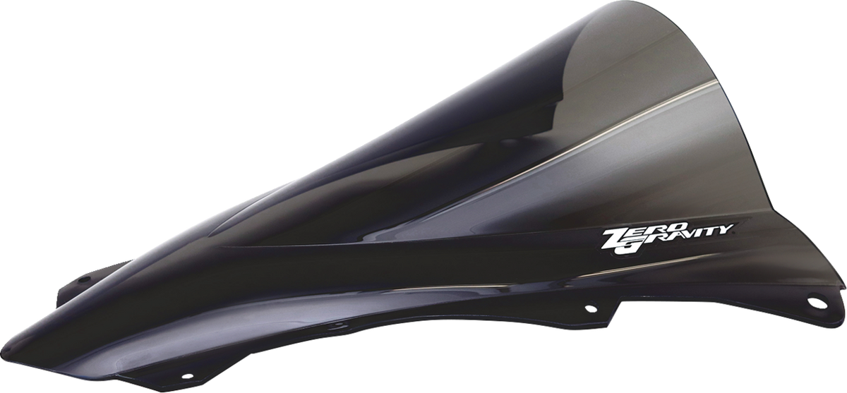 Zero Gravity 16-284-19 Double Bubble Windscreen - Dark Smoke - ZX-4RR | Street