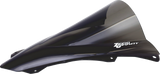 Zero Gravity 16-284-19 Double Bubble Windscreen - Dark Smoke - ZX-4RR | Street